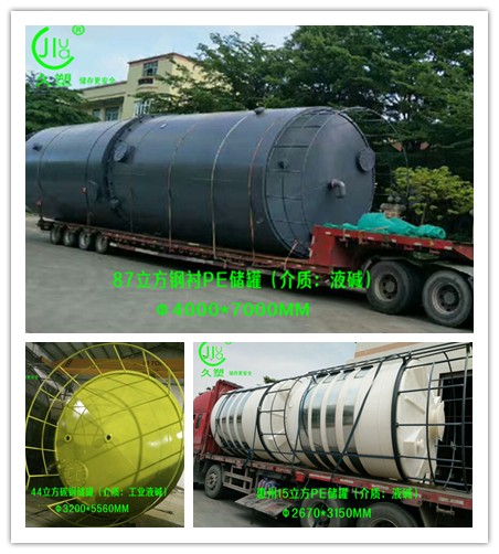 網(wǎng)上采購廣東液堿儲罐，先去看看廠家做過哪些液堿儲罐案例